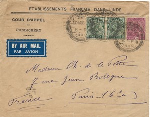 Lettre de Pondichéry